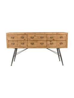 Dutchbone Apotheker-Sideboard Six mit Schubladen, B 150 x H 84 cm 10 Dutchbone Apotheker-Sideboard Six mit Schubladen, B 150 x H 84 cm -Esszimmer Verkäufe Apotheker Sideboard Six mit Schubladen 3