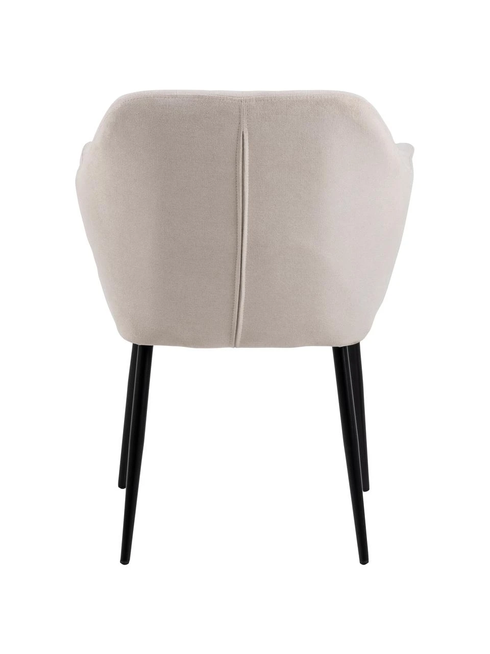 Armlehnstuhl Emilia in Beige mit Metallbeinen, B 57 x T 59 cm 8 Armlehnstuhl Emilia in Beige mit Metallbeinen, B 57 x T 59 cm – Bild 6