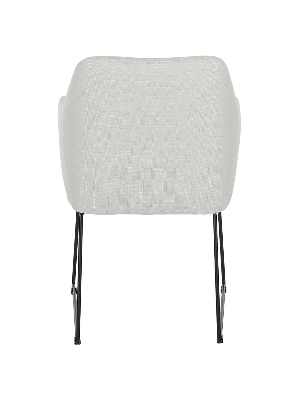 Westwing Collection Armlehnstuhl Isla in Cremeweiß, B 60 x T 62 cm 8 Westwing Collection Armlehnstuhl Isla in Cremeweiß, B 60 x T 62 cm – Bild 6