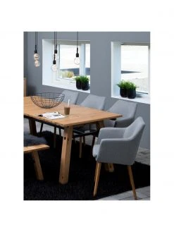 Armlehnstuhl Nora mit Holzbeinen, B 58 x T 58 cm 11 Armlehnstuhl Nora mit Holzbeinen, B 58 x T 58 cm -Esszimmer Verkäufe Armlehnstuhl Nora mit Holzbeinen 9