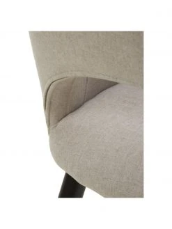 Westwing Collection Armlehnstuhl Rachel in Grau, B 52 x T 59 cm -Esszimmer Verkäufe Armlehnstuhl Rachel in Grau 5