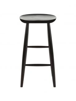 Westwing Collection Barhocker Nino aus Mangoholz in Schwarz, B 40 x H 78 cm 13 Westwing Collection Barhocker Nino aus Mangoholz in Schwarz, B 40 x H 78 cm -Esszimmer Verkäufe Barhocker Nino aus Mangoholz in Schwarz 5