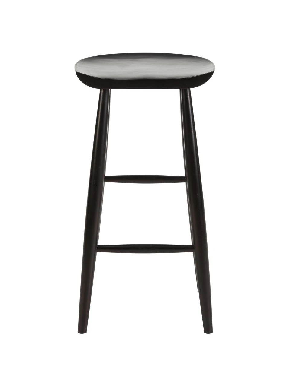 Westwing Collection Barhocker Nino aus Mangoholz in Schwarz, B 40 x H 78 cm 8 Westwing Collection Barhocker Nino aus Mangoholz in Schwarz, B 40 x H 78 cm – Bild 6