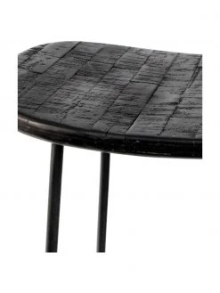 Barhocker Tangle in Schwarz, B 40 x H 80 cm 13 Barhocker Tangle in Schwarz, B 40 x H 80 cm -Esszimmer Verkäufe Barhocker Tangle in Schwarz 5