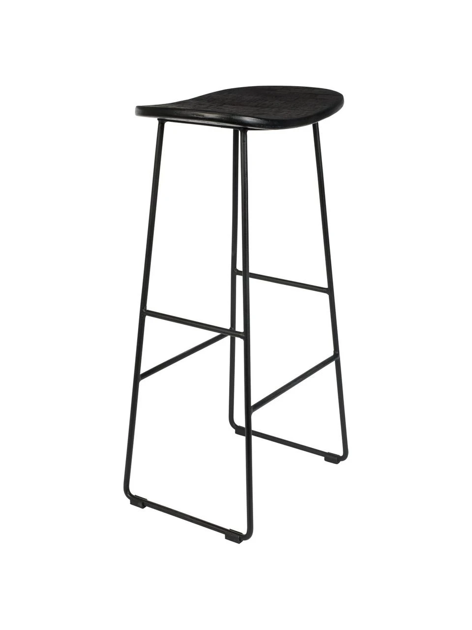 Barhocker Tangle in Schwarz, B 40 x H 80 cm 3 Barhocker Tangle in Schwarz, B 40 x H 80 cm