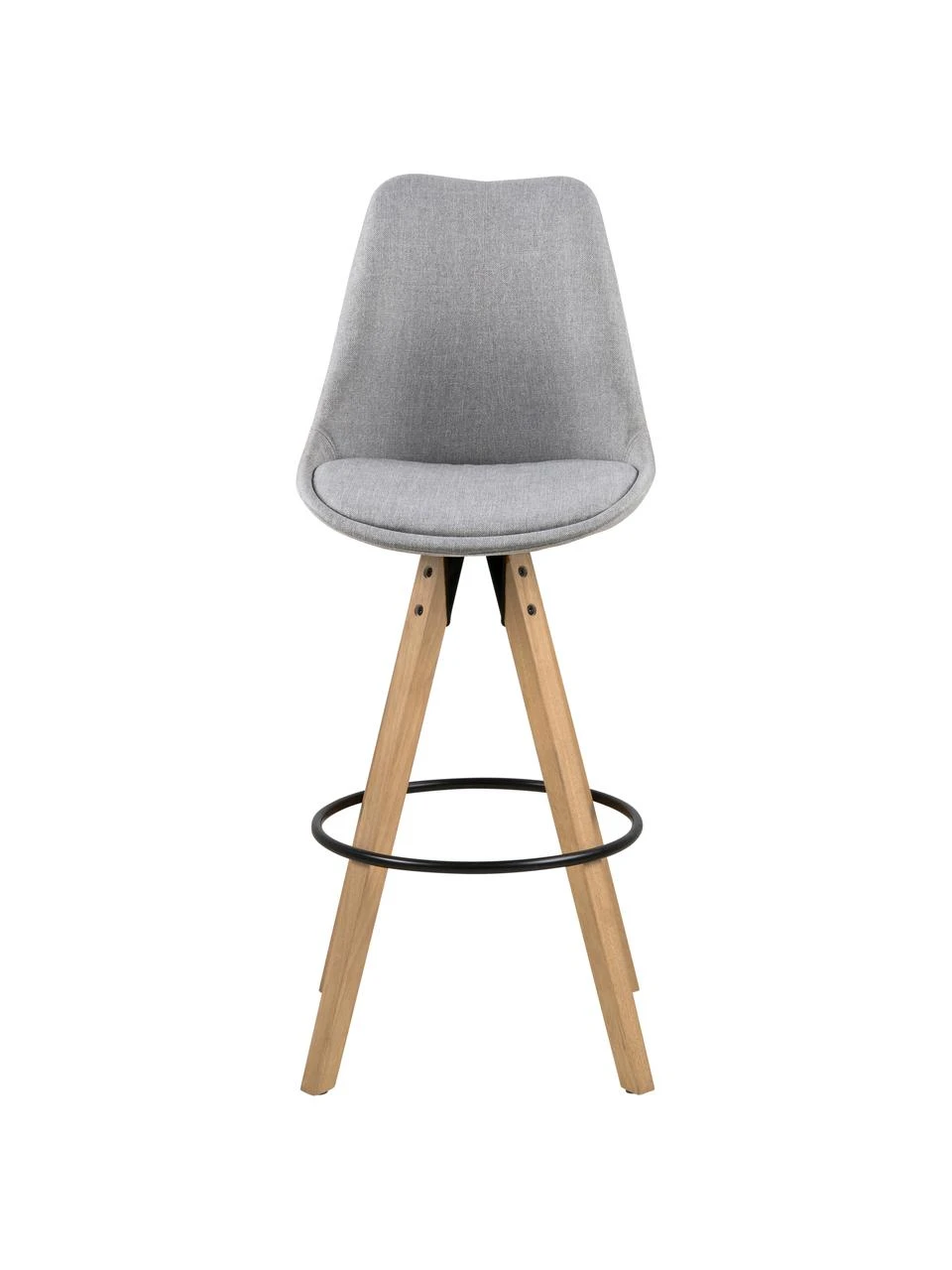 Barstühle Dima in Hellgrau, 2 Stück, B 49 x H 112 cm 5 Barstühle Dima in Hellgrau, 2 Stück, B 49 x H 112 cm – Bild 3