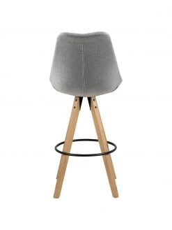 Barstühle Dima in Hellgrau, 2 Stück, B 49 x H 112 cm 11 Barstühle Dima in Hellgrau, 2 Stück, B 49 x H 112 cm -Esszimmer Verkäufe Barstuhle Dima in Hellgrau 2 Stuck 3