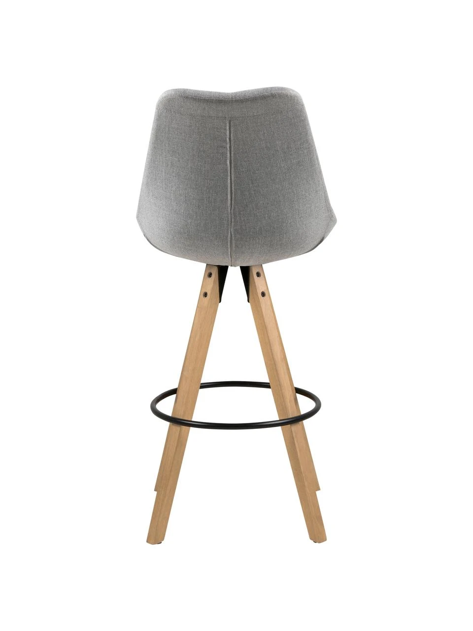 Barstühle Dima in Hellgrau, 2 Stück, B 49 x H 112 cm 6 Barstühle Dima in Hellgrau, 2 Stück, B 49 x H 112 cm – Bild 4