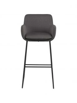 Barstühle Lisa in Grau, 2 Stück, B 52 x H 100 cm 11 Barstühle Lisa in Grau, 2 Stück, B 52 x H 100 cm -Esszimmer Verkäufe Barstuhle Lisa in Grau 2 Stuck 3