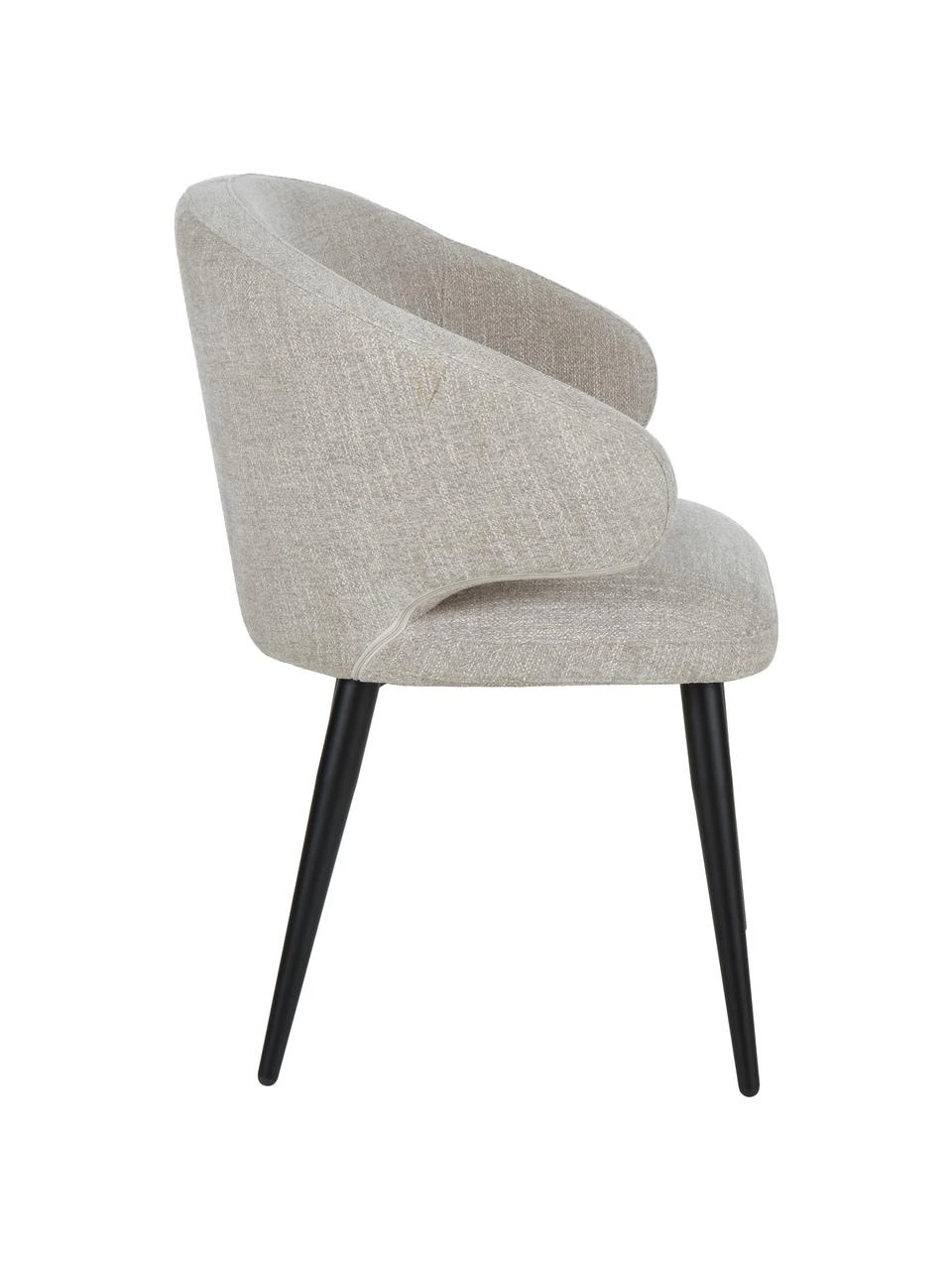 Westwing Collection Bouclé-Armlehnstuhl Celia in modernem Design, B 57 x T 62 cm 7 Westwing Collection Bouclé-Armlehnstuhl Celia in modernem Design, B 57 x T 62 cm – Bild 5