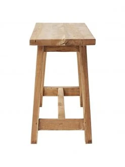 Westwing Collection Deko-Bank Lawas aus Teakholz, B 100 x H 46 cm -Esszimmer Verkäufe Deko Bank Lawas aus Teakholz 4