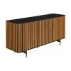 Design-Sideboard Linea mit Türen und Eichenholzfurnier, B 159 x H 74 cm -Esszimmer Verkäufe Design Sideboard Linea mit Turen und Eichenholzfurnier