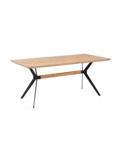Kare Design Esstisch Downtown aus Eichenholz, in verschiedenen Größen, B 180 x T 90 cm
