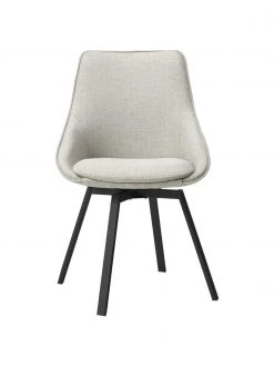 Rowico Esstisch-Set Brooklyn mit Drehstühlen Alison in Beige, 5-tlg., Set mit verschiedenen Größen -Esszimmer Verkäufe Esstisch Set Brooklyn mit Drehstuhlen Alison in Beige 5 tlg 2