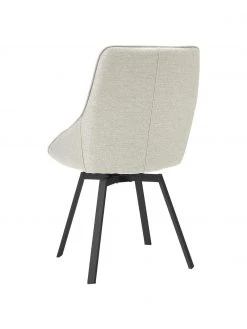 Rowico Esstisch-Set Brooklyn mit Drehstühlen Alison in Beige, 5-tlg., Set mit verschiedenen Größen -Esszimmer Verkäufe Esstisch Set Brooklyn mit Drehstuhlen Alison in Beige 5 tlg 4