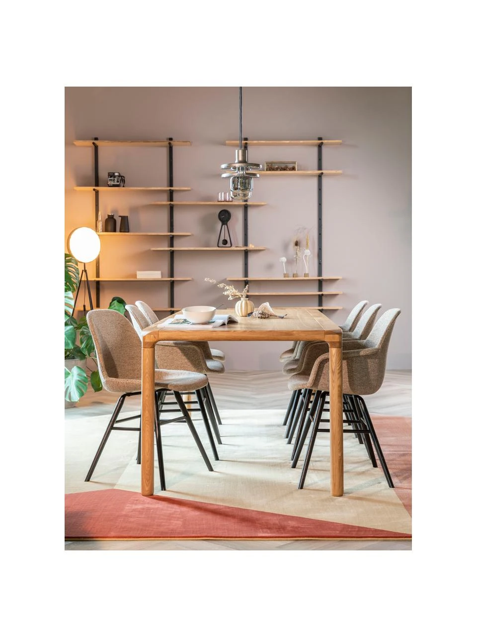 Zuiver Esstisch Storm, B 180 x T 90 cm 4 Zuiver Esstisch Storm, B 180 x T 90 cm – Bild 2