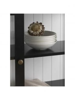 Glasvitrine Wilma in Schwarz, B 98 x H 193 cm -Esszimmer Verkäufe Glasvitrine Wilma in Schwarz 2