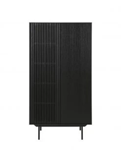 Highboard Mojo mit geriffelter Front, B 80 x H 150 cm