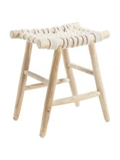 Hocker Edgard im Boho Style, B 45 x H 45 cmNur noch wenige verfügbar