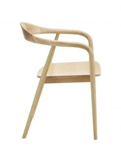 Westwing Collection Holz-Armlehnstuhl Angelina, B 57 x H 80 cm -Esszimmer Verkäufe Holz Armlehnstuhl Angelina 5