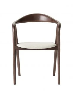 Westwing Collection Holz-Armlehnstuhl Angelina mit Sitzpolster, B 57 x H 80 cm -Esszimmer Verkäufe Holz Armlehnstuhl Angelina mit Sitzpolster 10