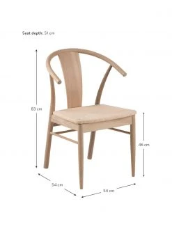 Holz-Armlehnstuhl Janik mit Binsengeflecht, B 54 x T 54 cm 11 Holz-Armlehnstuhl Janik mit Binsengeflecht, B 54 x T 54 cm -Esszimmer Verkäufe Holz Armlehnstuhl Janik mit Binsengeflecht 3