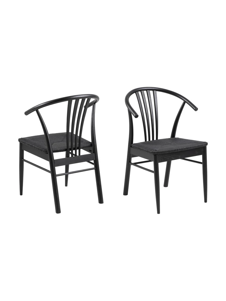 Holz-Armlehnstuhl York mit Binsengeflecht, B 54 x T 54 cm 8 Holz-Armlehnstuhl York mit Binsengeflecht, B 54 x T 54 cm – Bild 6