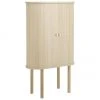 Westwing Collection Holz-Highboard Calary mit geriffelter Front, B 75 x H 130 cm 1 Westwing Collection Holz-Highboard Calary mit geriffelter Front, B 75 x H 130 cm -Esszimmer Verkäufe Holz Highboard Calary mit geriffelter Front