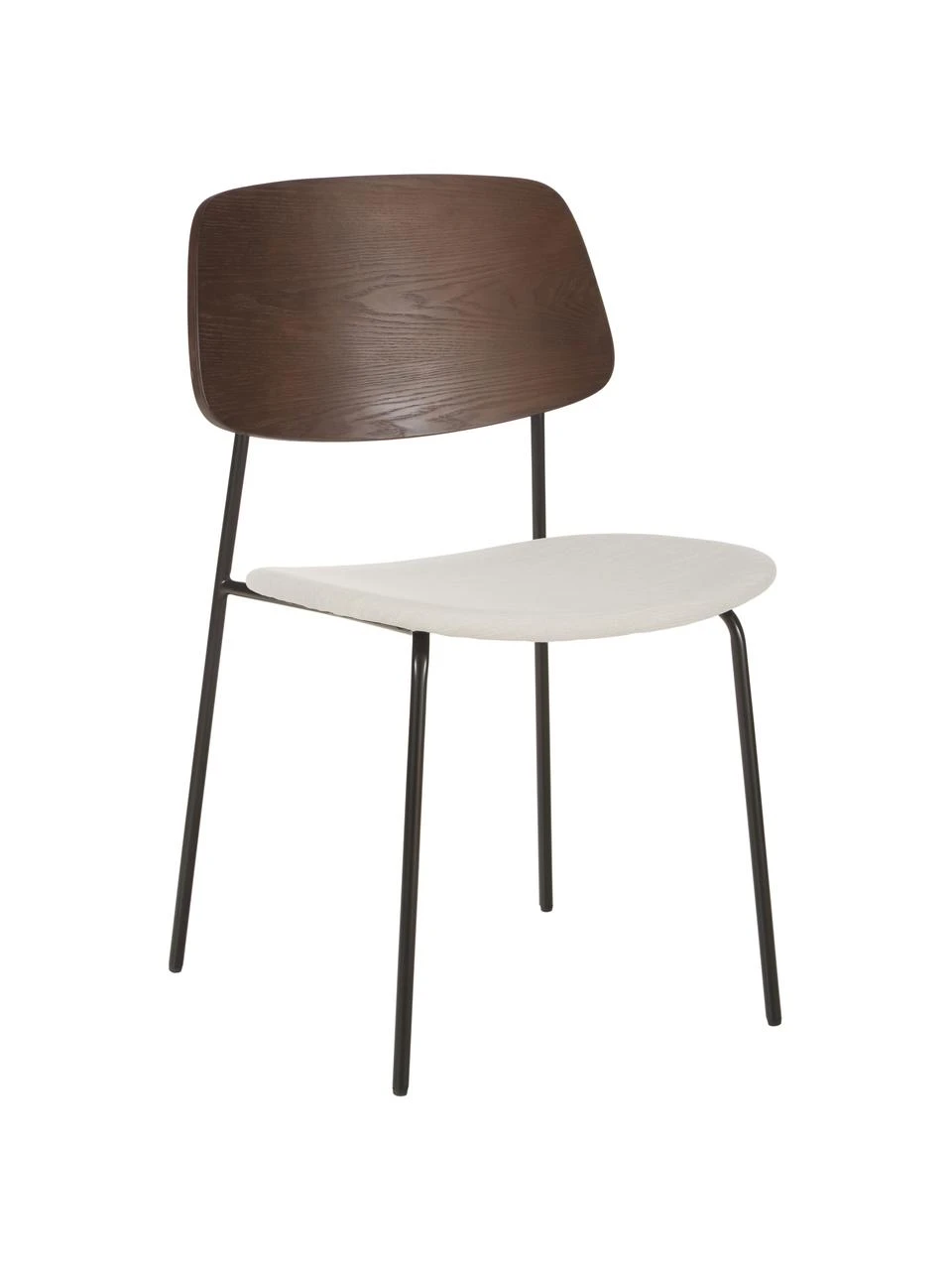 Westwing Collection Holzstühle Nadja mit gepolsterter Sitzfläche, 2 Stück, B 51 x T 52 cm 3 Westwing Collection Holzstühle Nadja mit gepolsterter Sitzfläche, 2 Stück, B 51 x T 52 cm