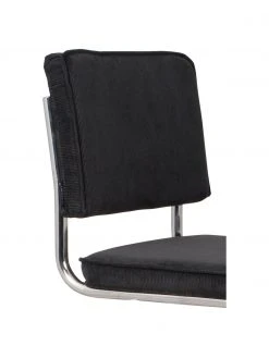 Zuiver Kordsamt-Freischwinger Kink, B 48 x T 48 cm -Esszimmer Verkäufe Kordsamt Freischwinger Kink 4