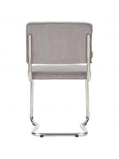 Zuiver Kordsamt-Freischwinger Kink in Hellgrau, B 48 x T 48 cm 13 Zuiver Kordsamt-Freischwinger Kink in Hellgrau, B 48 x T 48 cm -Esszimmer Verkäufe Kordsamt Freischwinger Kink in Hellgrau 5