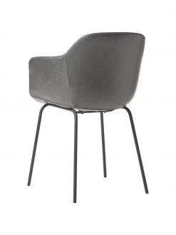 Westwing Collection Kunstleder-Armlehnstuhl Fiji mit schmaler Sitzschale, B 58 x H 81 cm 13 Westwing Collection Kunstleder-Armlehnstuhl Fiji mit schmaler Sitzschale, B 58 x H 81 cm -Esszimmer Verkäufe Kunstleder Armlehnstuhl Fiji mit schmaler Sitzschale 5