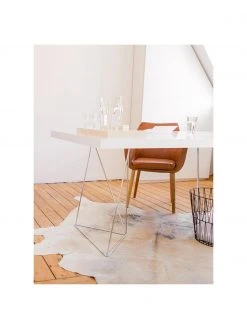 Kunstleder-Armlehnstuhl Nora mit Holzbeine, B 56 x T 55 cm -Esszimmer Verkäufe Kunstleder Armlehnstuhl Nora mit Holzbeine 5