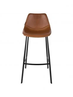 Dutchbone Kunstleder-Barstuhl Franky mit Metall-Beinen, B 50 x H 106 cm 13 Dutchbone Kunstleder-Barstuhl Franky mit Metall-Beinen, B 50 x H 106 cm -Esszimmer Verkäufe Kunstleder Barstuhl Franky mit Metall Beinen 5