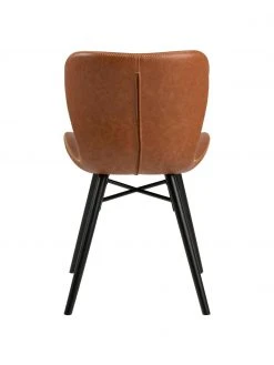 Kunstleder-Polsterstühle Batilda in Cognac, 2 Stück, B 47 x T 53 cm 13 Kunstleder-Polsterstühle Batilda in Cognac, 2 Stück, B 47 x T 53 cm -Esszimmer Verkäufe Kunstleder Polsterstuhle Batilda in Cognac 2 Stuck 11