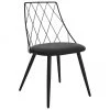 Kunstleder-Stühle Addie in Schwarz, 2 Stück, B 49 x T 49 cm 1 Kunstleder-Stühle Addie in Schwarz, 2 Stück, B 49 x T 49 cm -Esszimmer Verkäufe Kunstleder Stuhle Addie in Schwarz 2 Stuck
