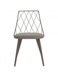 Kunstleder-Stühle Addie in Taupe, 2 Stück, B 49 x T 49 cm 11 Kunstleder-Stühle Addie in Taupe, 2 Stück, B 49 x T 49 cm -Esszimmer Verkäufe Kunstleder Stuhle Addie in Taupe 2 Stuck 3