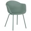 Westwing Collection Kunststoff-Armlehnstuhl Claire mit Metallbeinen, B 60 x T 54 cm -Esszimmer Verkäufe Kunststoff Armlehnstuhl Claire mit Metallbeinen 12