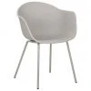Westwing Collection Kunststoff-Armlehnstuhl Claire mit Metallbeinen, B 60 x T 54 cm -Esszimmer Verkäufe Kunststoff Armlehnstuhl Claire mit Metallbeinen 6