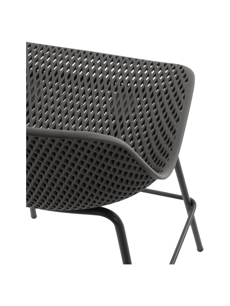 Metall-Barstuhl Quinby in Dunkelgrau, B 48 x H 107 cmNur noch 1 Artikel verfügbar 8 Metall-Barstuhl Quinby in Dunkelgrau, B 48 x H 107 cmNur noch 1 Artikel verfügbar – Bild 6