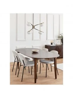 Westwing Collection Ovaler Esstisch Archie aus massivem Mangoholz, 200 x 100 cm, B 200 x T 100 cm -Esszimmer Verkäufe Ovaler Esstisch Archie aus massivem Mangoholz 200 x 100 cm 2