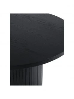 Ovaler Esstisch Bianca mit Eichenholzfunier in Schwarz, 200 x 90 cm, B 200 x T 90 cm 13 Ovaler Esstisch Bianca mit Eichenholzfunier in Schwarz, 200 x 90 cm, B 200 x T 90 cm -Esszimmer Verkäufe Ovaler Esstisch Bianca mit Eichenholzfunier in Schwarz 200 x 90 cm 5