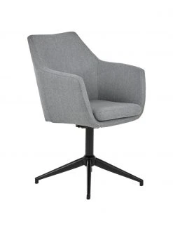 Polster-Drehstuhl Nora mit Armlehne, B 58 x T 57 cm