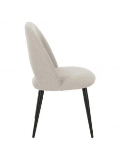 Westwing Collection Polsterstuhl Rachel in Grau, B 53 x T 57 cm -Esszimmer Verkäufe Polsterstuhl Rachel in Grau 4