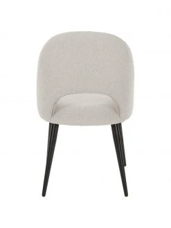 Westwing Collection Polsterstuhl Rachel in Grau, B 53 x T 57 cm -Esszimmer Verkäufe Polsterstuhl Rachel in Grau 5