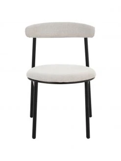 Polsterstühle Doggi in Cremefarben, 2 Stück, B 47 x T 50 cm