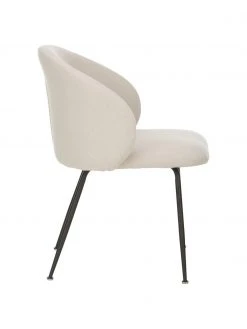 Westwing Collection Polsterstühle Luisa in Beige, 2 Stück, B 59 x T 59 cm -Esszimmer Verkäufe Polsterstuhle Luisa in Beige 2 Stuck 4