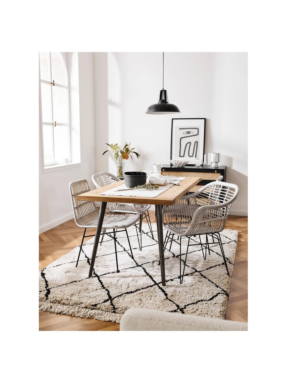 Westwing Collection Polyrattan-Armlehnstühle Costa, 2 Stück, B 59 x T 58 cm 4 Westwing Collection Polyrattan-Armlehnstühle Costa, 2 Stück, B 59 x T 58 cm – Bild 2