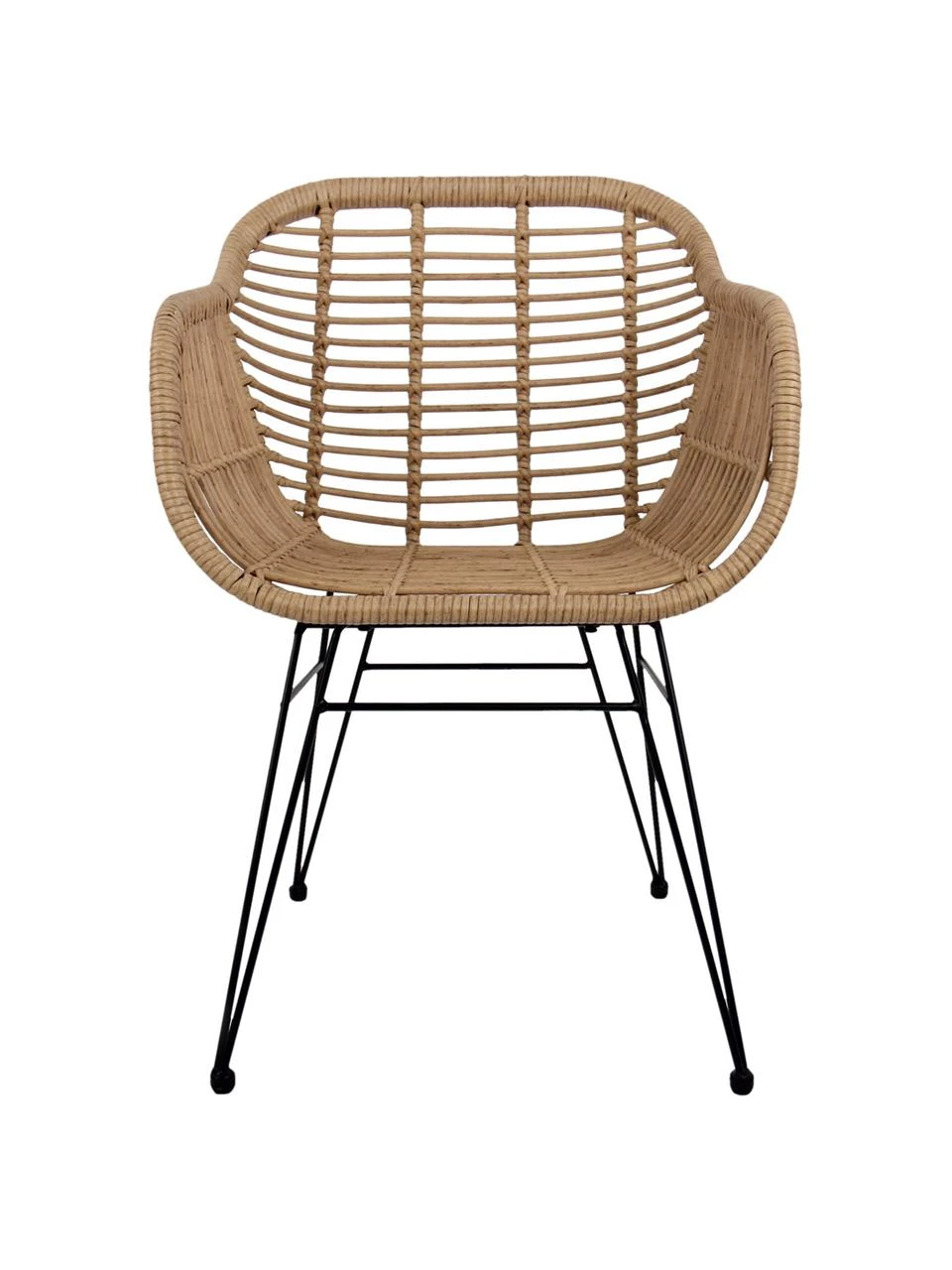 Westwing Collection Polyrattan-Armlehnstühle Costa, 2 Stück, B 59 x T 58 cm 8 Westwing Collection Polyrattan-Armlehnstühle Costa, 2 Stück, B 59 x T 58 cm – Bild 6