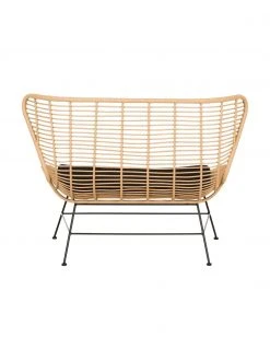 Westwing Collection Polyrattan-Sitzbank Costa, B 137 x H 105 cm -Esszimmer Verkäufe Polyrattan Sitzbank Costa 5